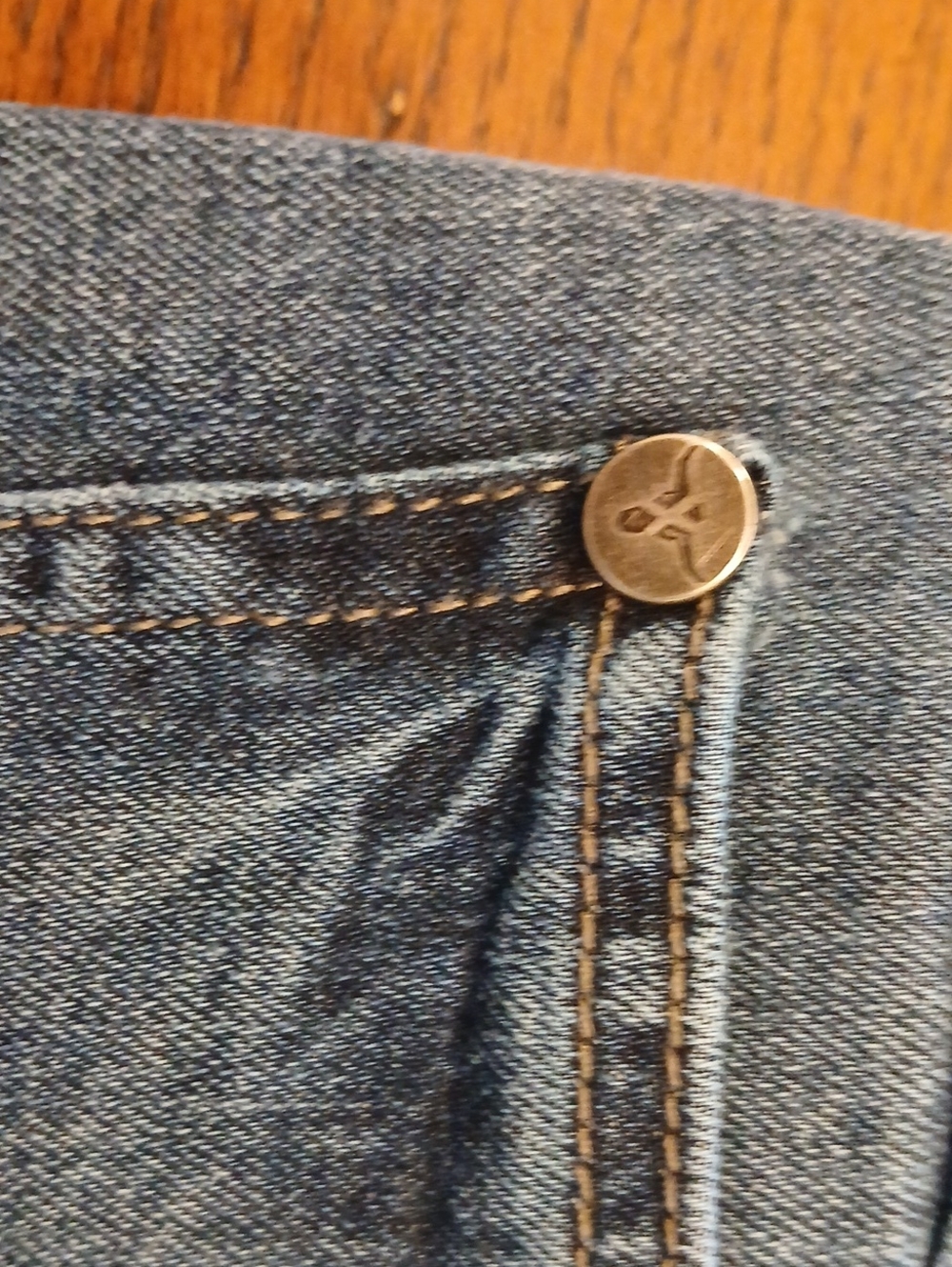 Wrangler 20X Men's Blue Boot Cut Denim Jeans - Picture 7 of 9